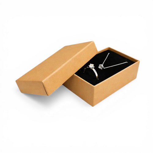 Коробка під набір для прикрас крафтова СВОХ-36-10