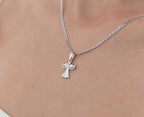 Срібна підвіска Ангел 328П