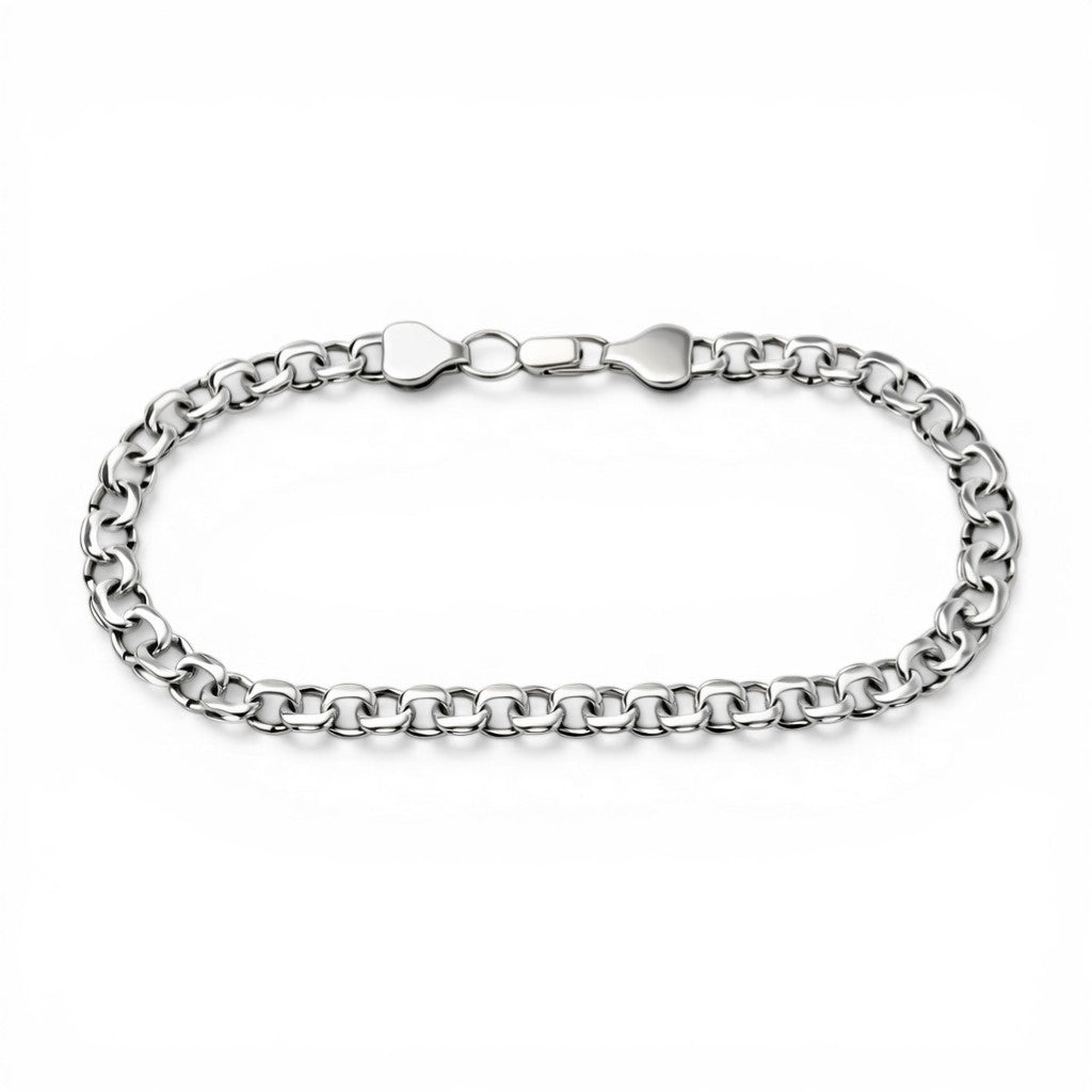 Срібний браслет Класичний Бісмарк (бр.6002/18)