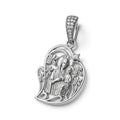 Silver pendant The Mother of God with Child (0914.70)