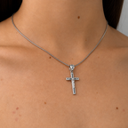 Silver cross 925 Nіzhnist with enamel 125 R