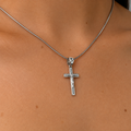 Silver cross 925 Nіzhnist with enamel 125 R