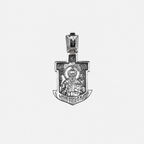 Sterling Silver Pendant Saint Nicholas the Wonderworker 29-СО
