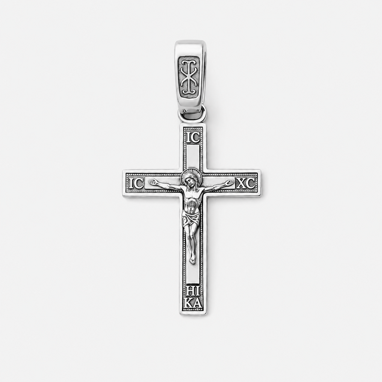 Sterling silver cross 925 with a crucifix Vera 3142 h
