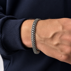 Silver bracelet Trident (b-33a)