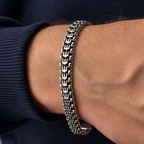 Silver bracelet Trident (b-33a)