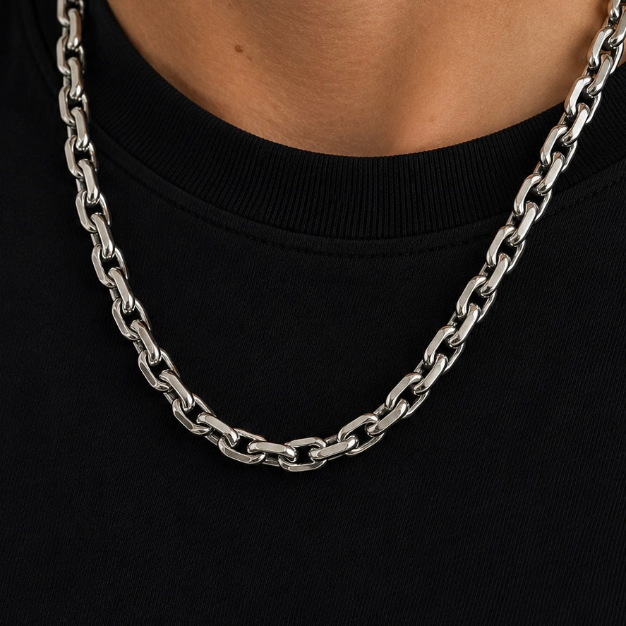 Срібний ланцюжок Масивний Якір (ц.6032/80)